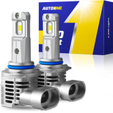 Autoone Headlight Bulb 9005 HB3 LED Automotive Headlight Bulbs 22000LM 6500K White 2 PCS