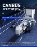 Autoone Headlight Bulb AUTOONE HB3 9005 LED Light Bulbs White, 6000K Super Bright, Fanless Mini Size, Plug and Play, Pack of 2