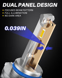 Autoone Headlight Bulb H10 9145 Fog Light DRL Bulbs 3000K Amber Yellow Light 2 PCS