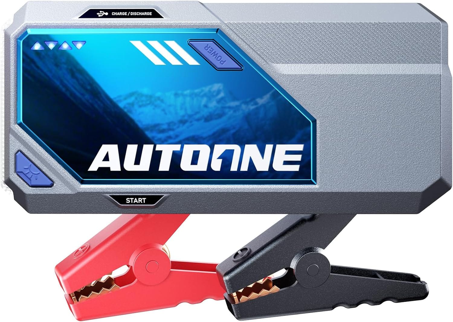 AUTOONE 10000A Car Jump Starter 24000mAh Car Battery Jumper Starter Portable 12V (All Gas/All Diesel) 168W DC Jump Box for Car Battery with Built-in AUTOONE 10000A Car Jump Starter 24000mAh Car Battery Jumper Starter Portable 12V (All Gas/All Diesel) 168W DC Jump Box for Car Battery with Built-in