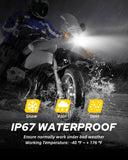 Autoone Motor Vehicle Lighting H4 9003 HB2  LED Headlight Bulb Motorcycle 6000K White 1 PCS