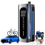 AUTOONE 150PSI Portable Tire Inflator, 3X Faster Cordless Air Pump for Car, Motorcycle, Bike, Ball & More