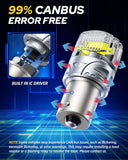 Autoone AUTOONE White 1156 LED Light Bulbs, 700% Super Bright & 6500K White 7506 BA15S P21W LED Bulbs for Backup Reverse Signal Blinker Tail DRL Brake Parking Lights, 2PCS