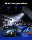 Autoone Canbus Decoder AUTOONE 4000A Car Jump Starter, Battery Jumper Starter Portable for Compact Car Up to 10.0L Gas and 8.0L Diesel Engine Jump Box with Jumper Cables, USB Output and LED Light