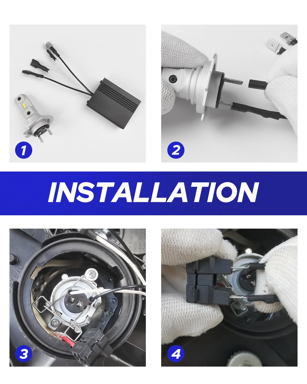 H7 Canbus Decoder For LED Headlights