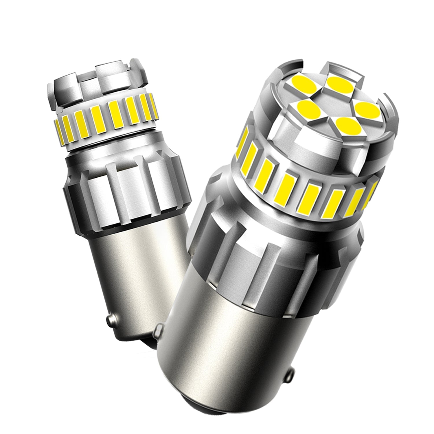 Autoone Headlight Bulb 1156 LED Daytime Running Light Bulbs 6500K White 2 PCS