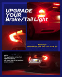 Autoone Headlight Bulb 1156 LED Reverse Light Bulb 6500K Red 2PCS