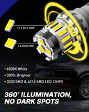 Autoone Headlight Bulb 921 912 LED Reverse Light Bulb 6500K White 2 PCS