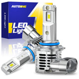 Autoone Headlight Bulb AUTOONE 9012 HIR2 Bulbs, 22000 Lumens 600% Brighter than Halogen, 6500K Cool White 35W 9012 Bulbs