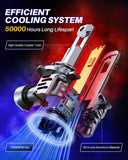 Autoone Headlight Bulb AUTOONE 9012 LED Bulb, 800% Brighter, 3 Min Quick Install, 20 Years Lifespan, No Flicker, 99% Compatibility