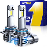 AUTOONE 9012 LED Bulb, 800% Brighter, 3 Min Quick Install, 20 Years Lifespan, No Flicker, 99% Compatibility