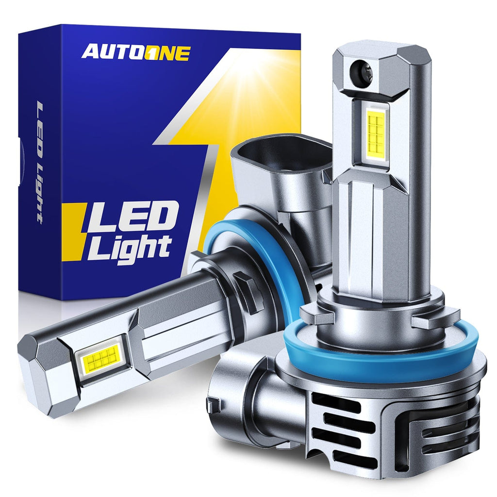 AUTOONE H11/H9/H8/H16 LED Headlight Bulb, H11 Fog Lights, 24000LM with