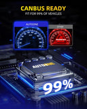 Autoone Headlight Bulb AUTOONE H7 LED Bulb, 800% Brighter, 5 Min Quick Install, 20 Years Lifespan, No Flicker, 99% Compatibility, Pack of 2