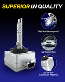 Autoone Headlight Bulb D3S HID Xenon Headlight Bulbs Original Replacement 55W 6000K White 2 PCS