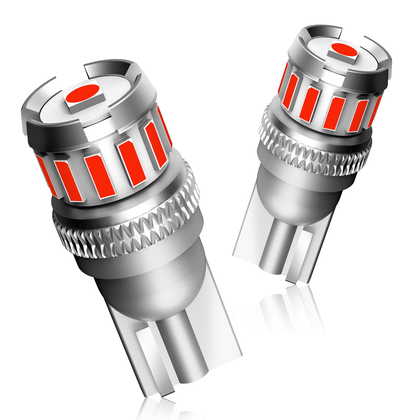 Red t10 led bulb hotsell