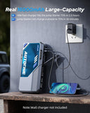 Autoone jump starter AUTOONE M4 Jump Starter 8000A Car Battery Jumper Starter Portable, 12V Jump Pack (All Gas/12L Diesel) Jump Box for Car Battery with Built-in Booster, Storage Case, LED Light, Jumper Cables