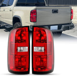 AUTOONE Chevy Colorado Tail Lights 2015-2022, Tail Light Assembly, Rear Factory OEM, Without Bulbs
