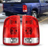 Autoone Lighting Assemblies For 2007-2014 GMC Sierra Tail Light Assembly Replacement, Compatible with GMC Sierra 1500 2500HD 3500HD, Driver & Passenger Side