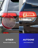 Autoone Lighting Assemblies For 2014-2019 Jeep Grand Cherokee Tail Light Assembly Inner Taillights, with Halogen and LED Bulbs