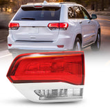 Autoone Lighting Assemblies Inner Tail Light Assembly (right) For 2014-2019 Jeep Grand Cherokee Tail Light Assembly Inner Taillights, with Halogen and LED Bulbs