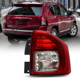 Autoone Lighting Assemblies Tail Light Assembly (right) For 2014-2017 Jeep Compass Tail Light Assembly Factory Taillights with Bulbs