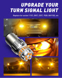Autoone Motor Vehicle Lighting AUTOONE 1157 LED Bulb Amber Yellow