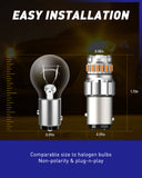 Autoone Motor Vehicle Lighting AUTOONE 1157 LED Bulb Amber Yellow